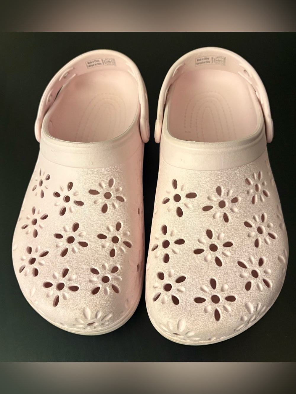 Light pink Crocs Size 7 W